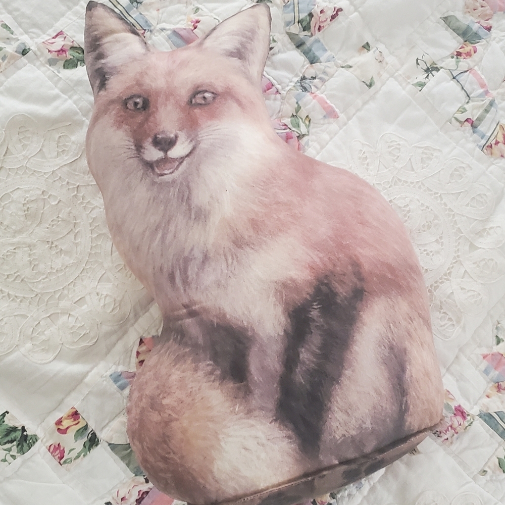 Fiddlers Elbow Fox Weighted Doorstop Amy Brackenbury Made In USA Vintage - Picture 11 of 15